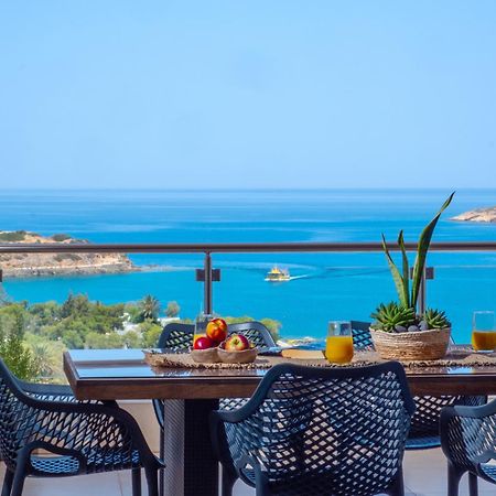 Thea Panoramic Sea View Apartment Agios Nikolaos  Exterior photo