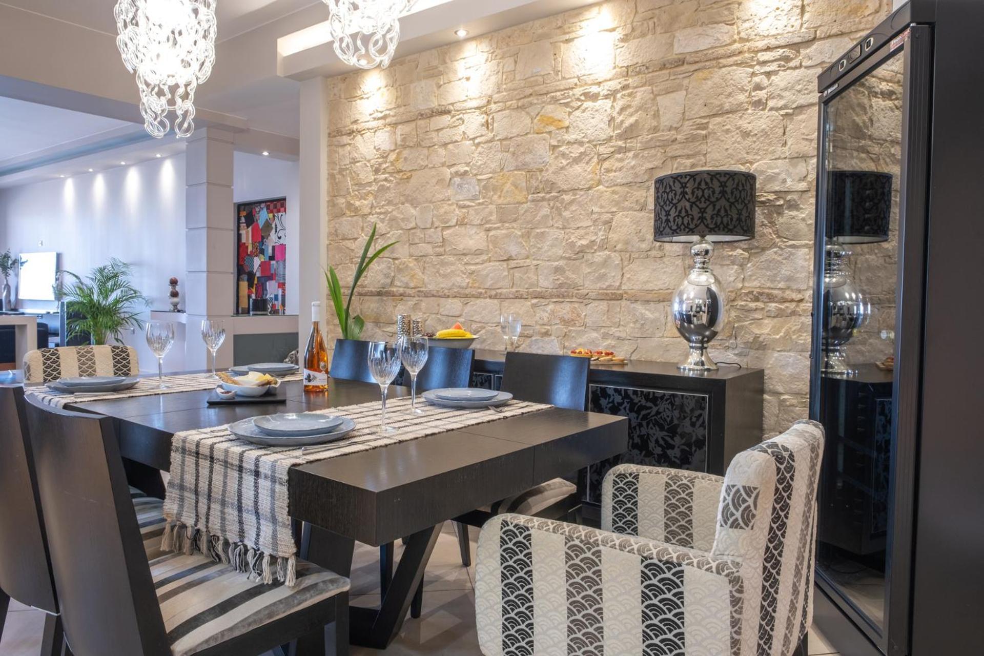 Thea Panoramic Sea View Apartment Agios Nikolaos  Exterior photo